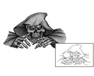 Mythology Tattoo Horror tattoo | ANF-00279
