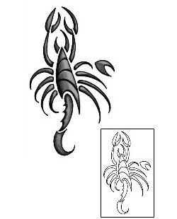 Scorpio Tattoo Zodiac tattoo | ANF-00298