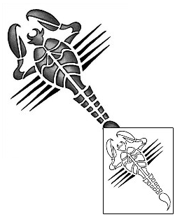 Scorpio Tattoo Zodiac tattoo | ANF-00302