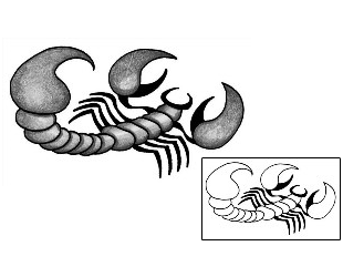 Scorpio Tattoo Zodiac tattoo | ANF-00306
