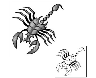 Scorpio Tattoo Zodiac tattoo | ANF-00315