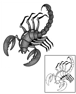 Scorpio Tattoo Zodiac tattoo | ANF-00316