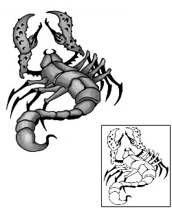 Scorpio Tattoo Zodiac tattoo | ANF-00341