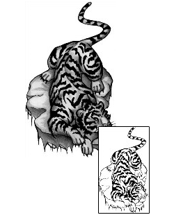 Tiger Tattoo Animal tattoo | ANF-00350