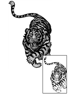 Tiger Tattoo Animal tattoo | ANF-00352