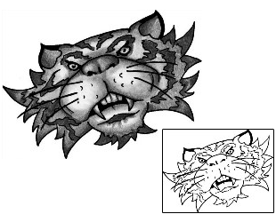 Tiger Tattoo Animal tattoo | ANF-00355