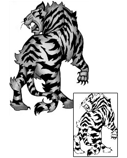 Tiger Tattoo Animal tattoo | ANF-00364