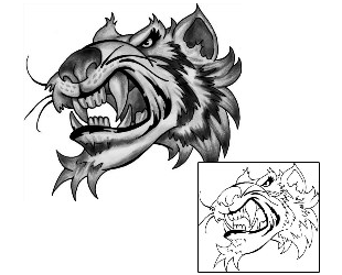 Tiger Tattoo Animal tattoo | ANF-00366
