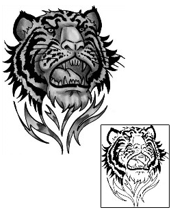 Tiger Tattoo Animal tattoo | ANF-00370