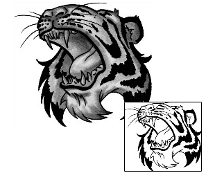 Tiger Tattoo Animal tattoo | ANF-00371