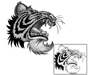Tiger Tattoo Animal tattoo | ANF-00372