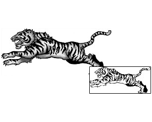 Tiger Tattoo Animal tattoo | ANF-00376