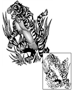 Tiger Tattoo Animal tattoo | ANF-00380