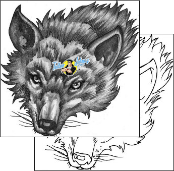 Wolf Tattoo anf-00391