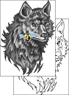 Wolf Tattoo anf-00395