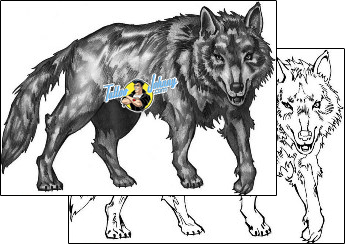 Wolf Tattoo anf-00401