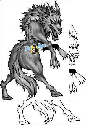 Wolf Tattoo anf-00404