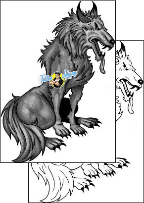Wolf Tattoo anf-00405