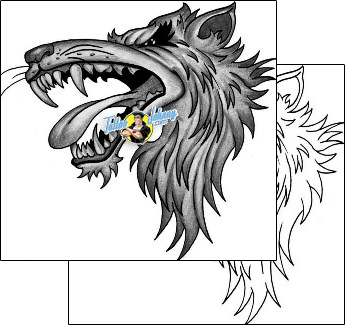 Wolf Tattoo anf-00407