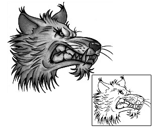 Wolf Tattoo Animal tattoo | ANF-00411