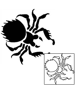 Spider Tattoo Tattoo Styles tattoo | ANF-00443