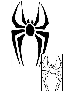 Spider Tattoo Tattoo Styles tattoo | ANF-00455