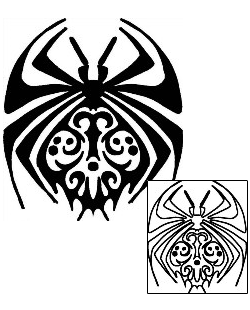 Spider Tattoo Tattoo Styles tattoo | ANF-00471