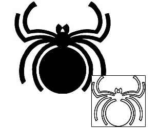 Spider Tattoo Tattoo Styles tattoo | ANF-00515