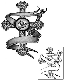 Dove Tattoo Religious & Spiritual tattoo | ANF-00544