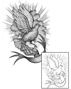 In Memory of Tattoo Religious & Spiritual tattoo | ANF-00546