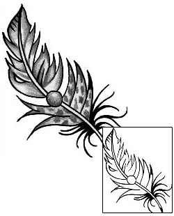 Feather Tattoo Miscellaneous tattoo | ANF-00615