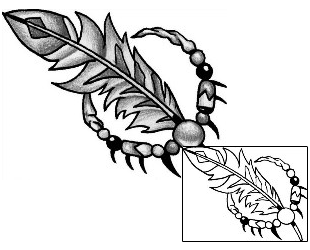Feather Tattoo Miscellaneous tattoo | ANF-00620