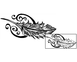 Feather Tattoo Miscellaneous tattoo | ANF-00625