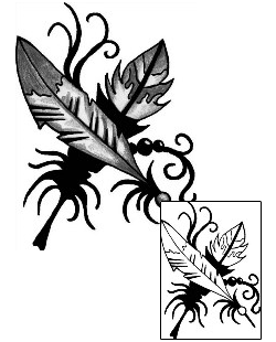 Feather Tattoo Miscellaneous tattoo | ANF-00629