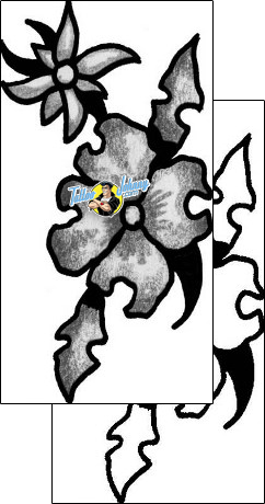 Flower Tattoo plant-life-flowers-tattoos-anibal-anf-00651