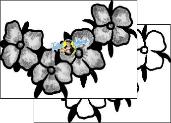 Flower Tattoo plant-life-flowers-tattoos-anibal-anf-00656