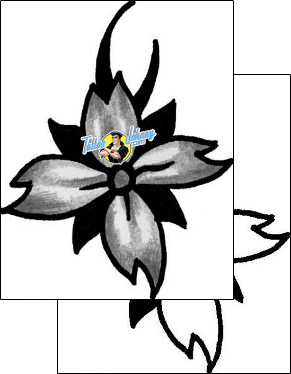 Flower Tattoo plant-life-flowers-tattoos-anibal-anf-00662