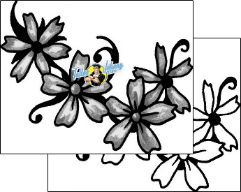 Flower Tattoo plant-life-flowers-tattoos-anibal-anf-00663