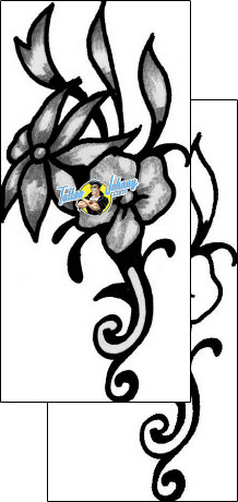 Flower Tattoo plant-life-flowers-tattoos-anibal-anf-00667