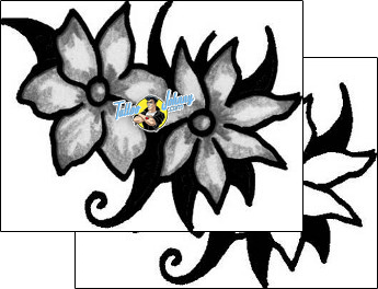 Flower Tattoo plant-life-flowers-tattoos-anibal-anf-00675