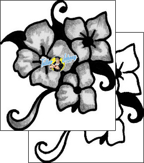 Flower Tattoo plant-life-flowers-tattoos-anibal-anf-00681