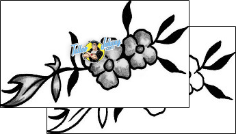 Flower Tattoo plant-life-flowers-tattoos-anibal-anf-00683