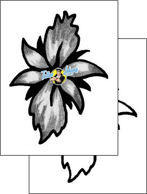 Flower Tattoo plant-life-flowers-tattoos-anibal-anf-00687