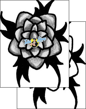 Flower Tattoo plant-life-flowers-tattoos-anibal-anf-00688