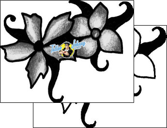 Flower Tattoo plant-life-flowers-tattoos-anibal-anf-00690