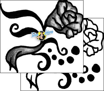 Flower Tattoo plant-life-flowers-tattoos-anibal-anf-00695