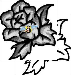 Flower Tattoo plant-life-flowers-tattoos-anibal-anf-00696