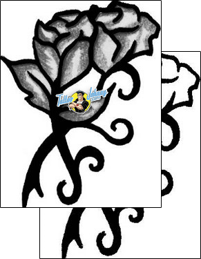 Flower Tattoo plant-life-flowers-tattoos-anibal-anf-00699