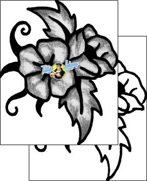Flower Tattoo plant-life-flowers-tattoos-anibal-anf-00704