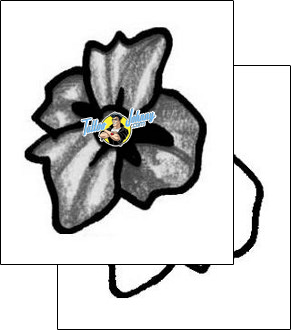Flower Tattoo plant-life-flowers-tattoos-anibal-anf-00706
